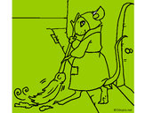 Dibujo La ratita presumida 1 pintado por kaseria1