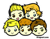 Dibujo One Direction 2 pintado por Marimar223