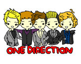 Dibujo One direction pintado por Marimar223