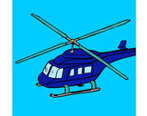 Dibujo Helicóptero 3 pintado por enriquez