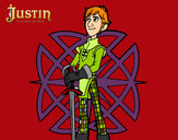 Dibujo Justin y la espada del valor pintado por Gardenia