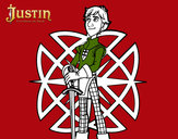 Dibujo Justin y la espada del valor pintado por Gardenia