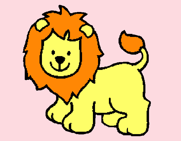 Top 73+ imagen dibujos de leones coloreados