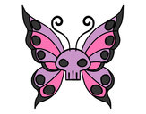 Dibujo Mariposa Emo pintado por DanyStyles