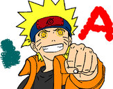 Dibujo Naruto alegre pintado por alexalbert