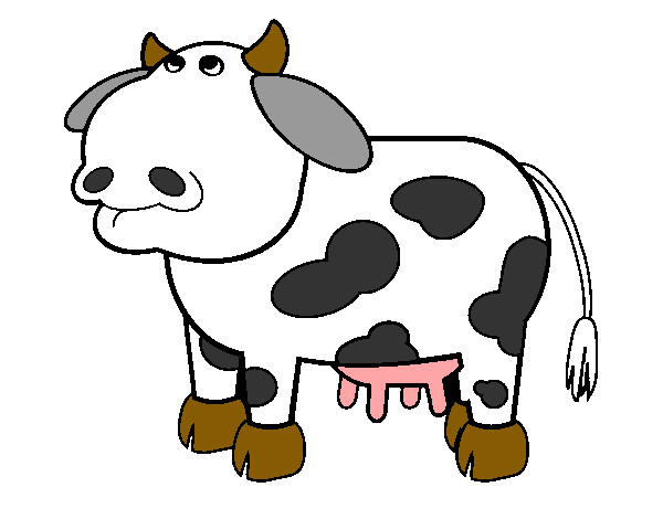 Vaca pensativa