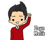 Dibujo Zayn Malik pintado por Zihuatzin