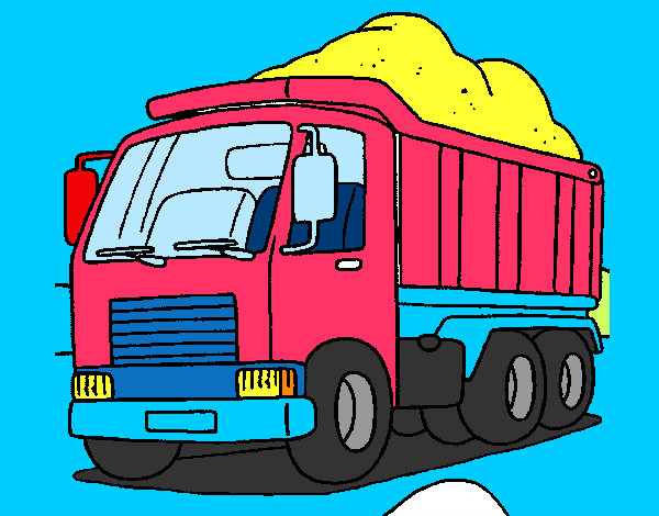 Dibujo Camión de carga 1 pintado por oscarcifue