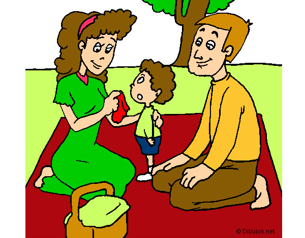 Dibujo De picnic pintado por jade2002