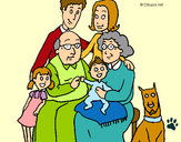 Dibujo Familia pintado por Sofi8