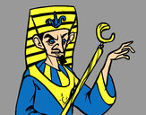 Dibujo Faraón enfadado pintado por Keviin1399