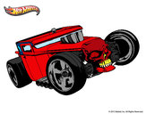 Dibujo Hot Wheels Bone Shaker pintado por EMIJOAQUIN