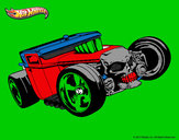 Dibujo Hot Wheels Bone Shaker pintado por jocmanuel