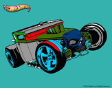 Dibujo Hot Wheels Bone Shaker pintado por Meli23