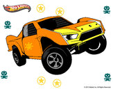 Dibujo Hot Wheels Ford pintado por EMIJOAQUIN