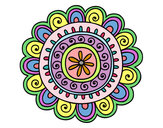 Dibujo Mandala alegre pintado por CandyRos