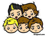 Dibujo One Direction 2 pintado por rodrigo1d