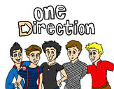 Dibujo One Direction 3 pintado por jorgitoto