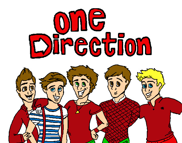 Dibujo One Direction 3 pintado por rodrigo1d