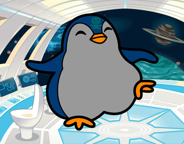 Pingüino bailando