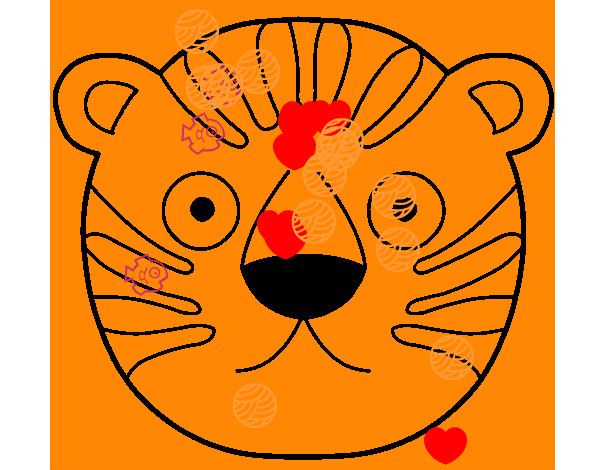 Dibujo Tigre II pintado por joaquin-li