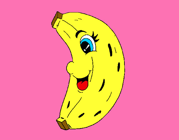 Banana feliz