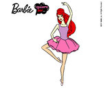 Dibujo Barbie bailarina de ballet pintado por sharaester