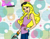 Dibujo Barbie casual pintado por leire123