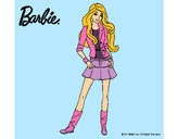 Dibujo Barbie juvenil pintado por RUBYS