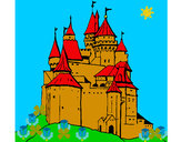 Dibujo Castillo medieval pintado por cristhian3