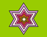 Dibujo Estrella 2 pintado por Opuntia