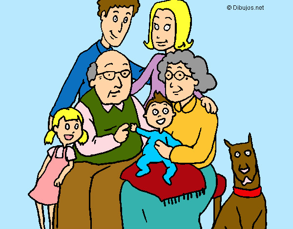 Dibujo Familia pintado por crisgonzas
