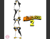 Dibujo Madagascar 2 Pingüinos pintado por gadiel13