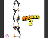 Dibujo Madagascar 2 Pingüinos pintado por gadiel13