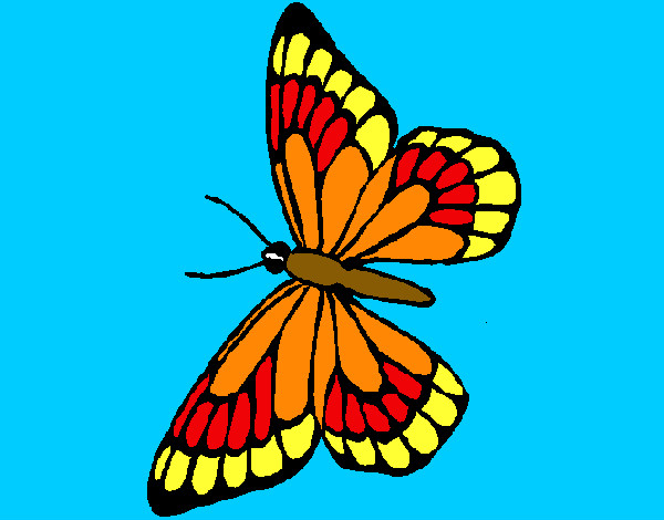 Dibujo Mariposa 10 pintado por Josito21