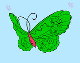 Dibujo Mariposa elegante pintado por ariadna657