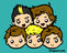 Dibujo de One Direction para colorear
