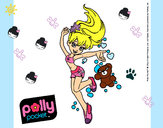 Dibujo Polly Pocket 14 pintado por aria1D