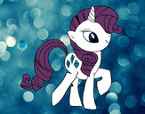 Dibujo Rarity pintado por rati