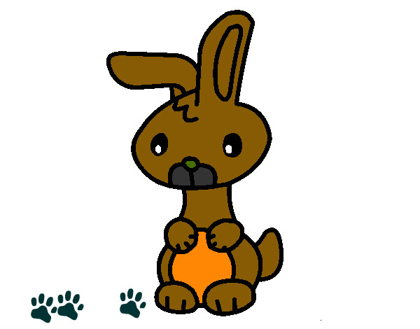 Dibujo Art el conejo pintado por GreymaryV