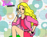 Dibujo Barbie súper guapa pintado por anyio16