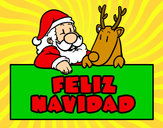 Dibujo Felices navidades pintado por celes123