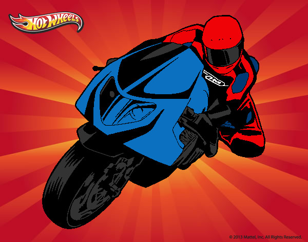 Dibujo Hot Wheels Ducati 1098R pintado por alfredo111