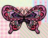 Dibujo Mariposa bonita pintado por Mariana26