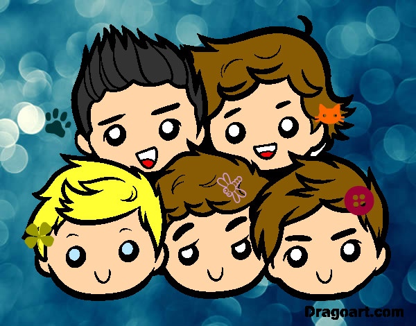 Dibujo One Direction 2 pintado por 001salmi