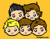 Dibujo One Direction 2 pintado por naymicu