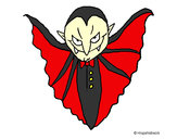 Dibujo Vampiro terrorífico pintado por ivanzito