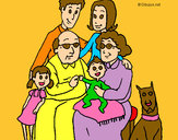Dibujo Familia pintado por Eliza7866