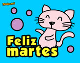 Dibujo Feliz martes pintado por rmrc