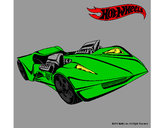 Dibujo Hot Wheels 4 pintado por Duendes